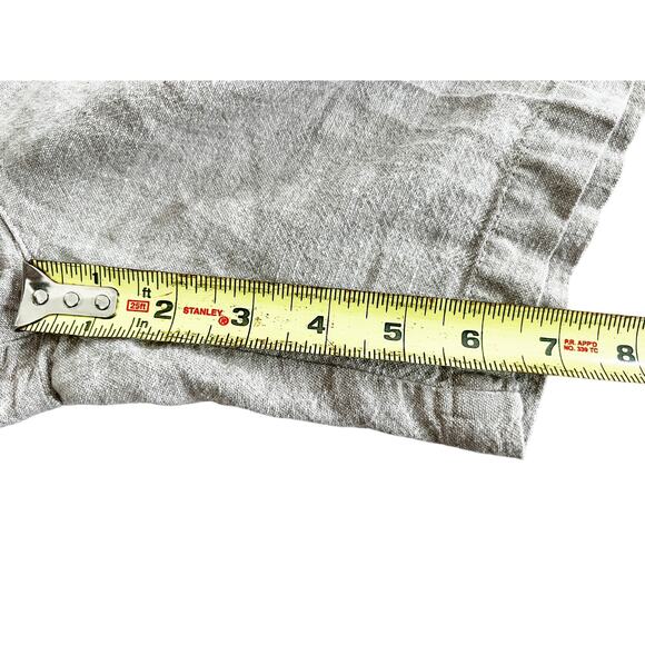 J. Bailey Boys Linen Blend Shorts Size 7 Tan Beige‎ Dressy Lightweight - Picture 5 of 5